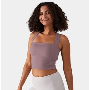 NWT Halara crossover cropped workout tank